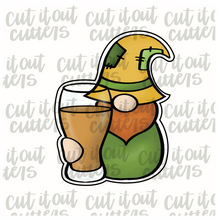 Load image into Gallery viewer, Beer Gnome Cookie Cutter