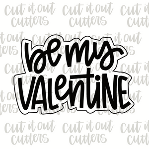 Be My Valentine Stencil