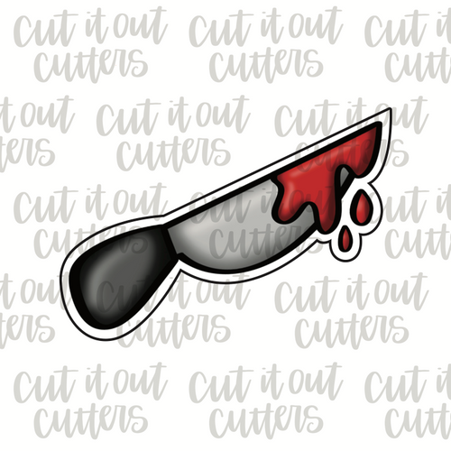 Bloody Knife Cookie Cutter
