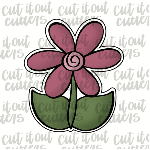 Bloom Flower Cookie Cutter