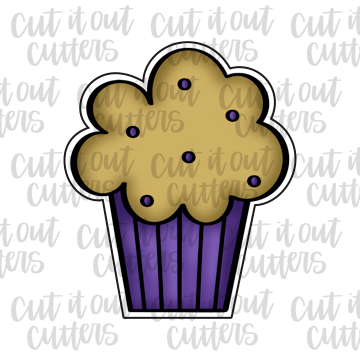 Blueberry Muffin Cookie Cutter