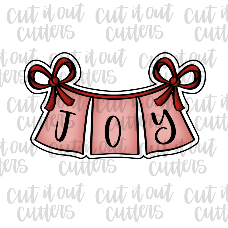 Bow Banner Cookie Cutter