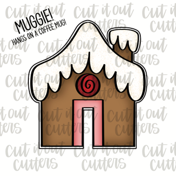 Box House Muggie Cookie Cutter