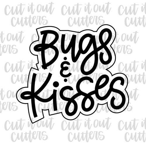 Bugs and Kisses Cookie Cutter