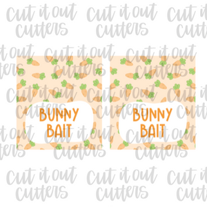 Bunny Bait - 4.5" x 2.5" Cookie Bag Toppers - Digital Download