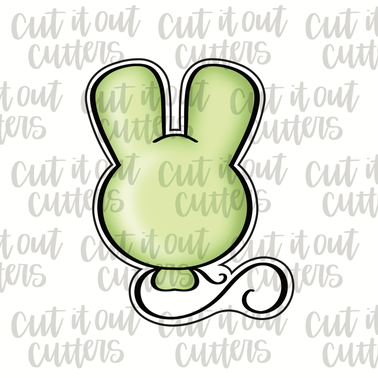 Bunny Balloon Cookie Cutter