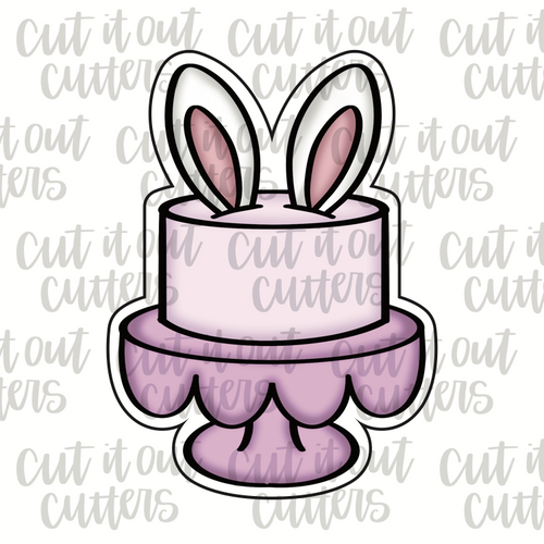 Bunny Ear Cake Cookie Cutter