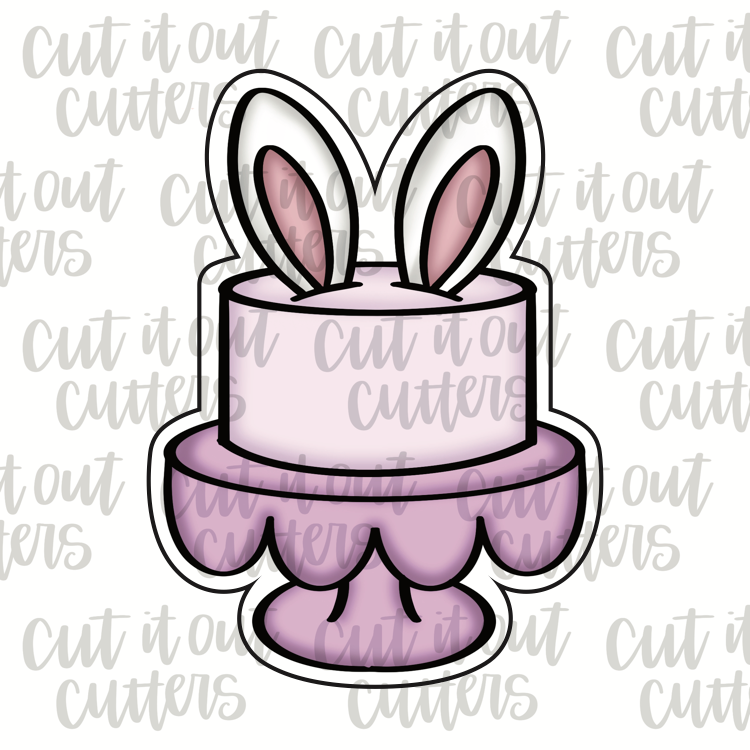 Bunny Ear Cake Cookie Cutter