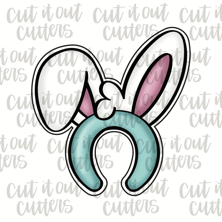 Bunny Ear Headband Cookie Cutter