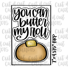 Load image into Gallery viewer, Butter My Roll &amp; Roll Cookie Cutter Set
