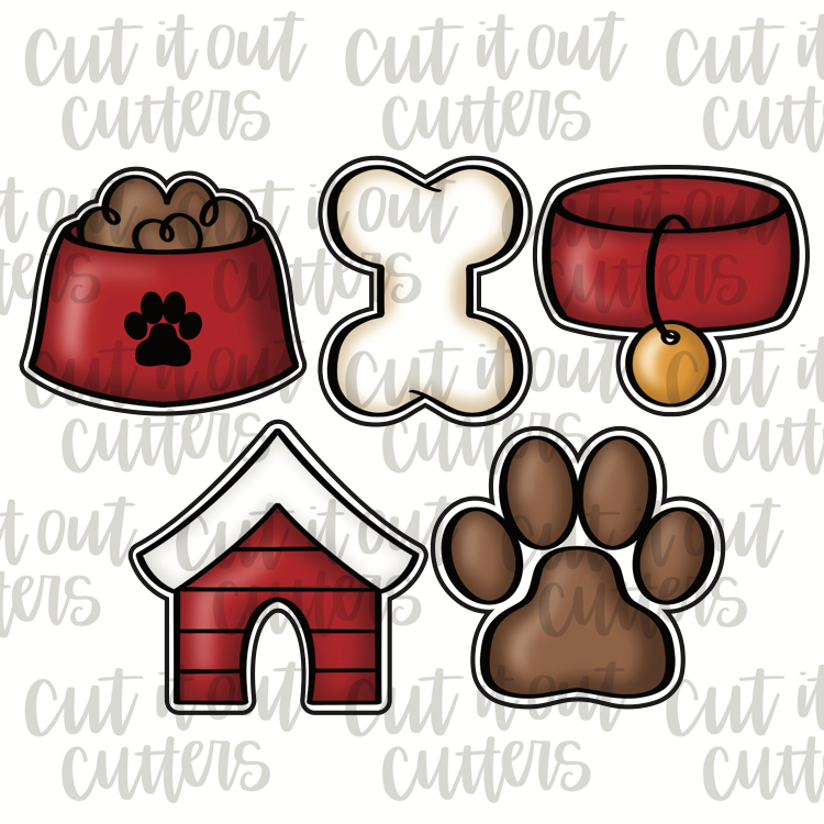 Canine Cookie Cutter Set