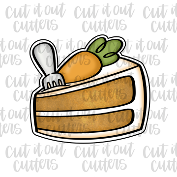 Carrot Cake Cookie Cutter