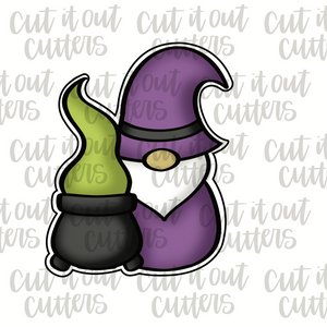 Cauldron Gnome Cookie Cutter