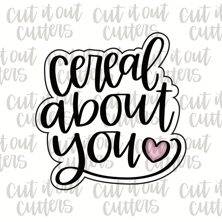 Cereal About You Cookie Cutter