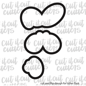 Chubby Bunny Pieces Cookie Cutter