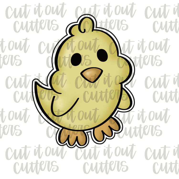 Chubby Cheek Chick Cookie Cutter