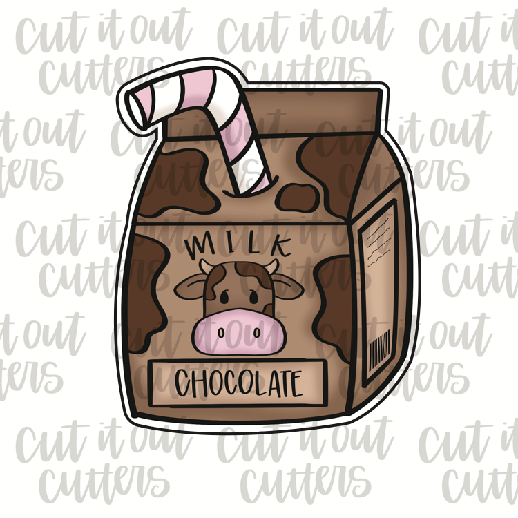 Milk Carton Cookie Cutter