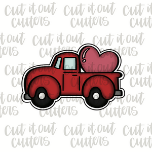 Chubby Pick Up with Heart Cookie Cutter
