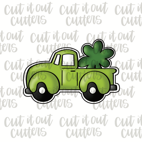 Chubby Pick Up with Shamrock Cookie Cutter