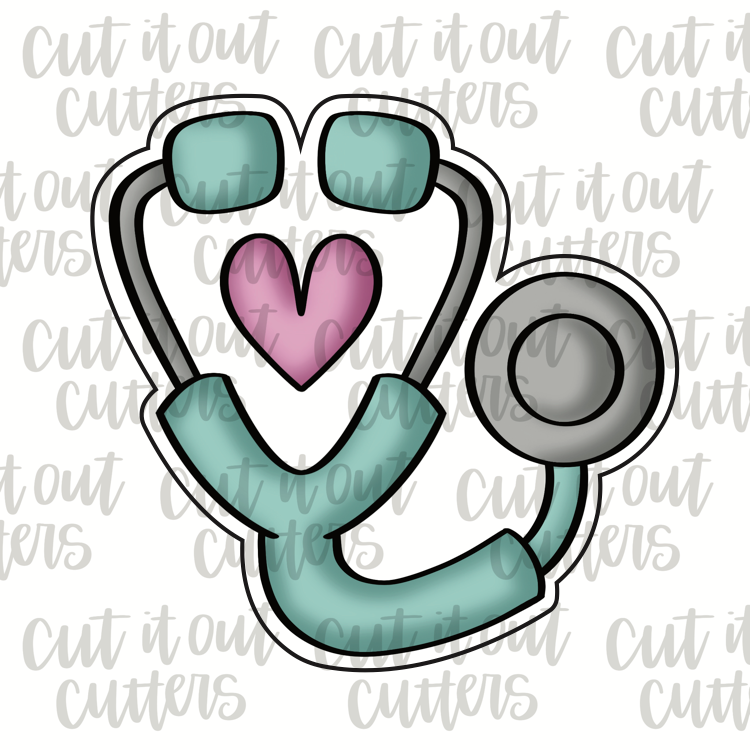 Chubby Stethoscope Cookie Cutter
