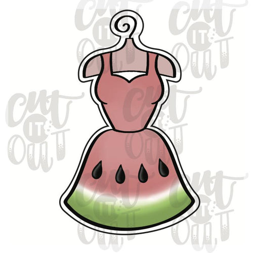 Hanging Dress Cookie Cutter