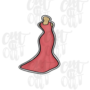 Pageant Dress 3 Cookie Cutter