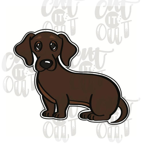 Boy Dachshund Cookie Cutter