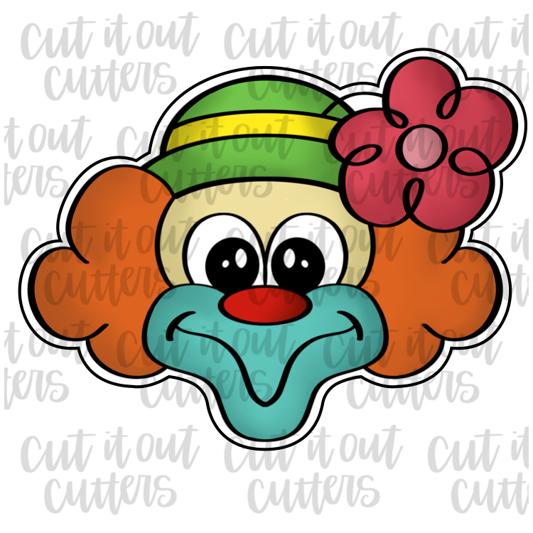 Clown Cookie Cutter – Cookie Cutter Studio