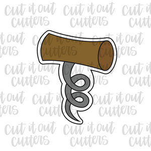 Corkscrew Cookie Cutter