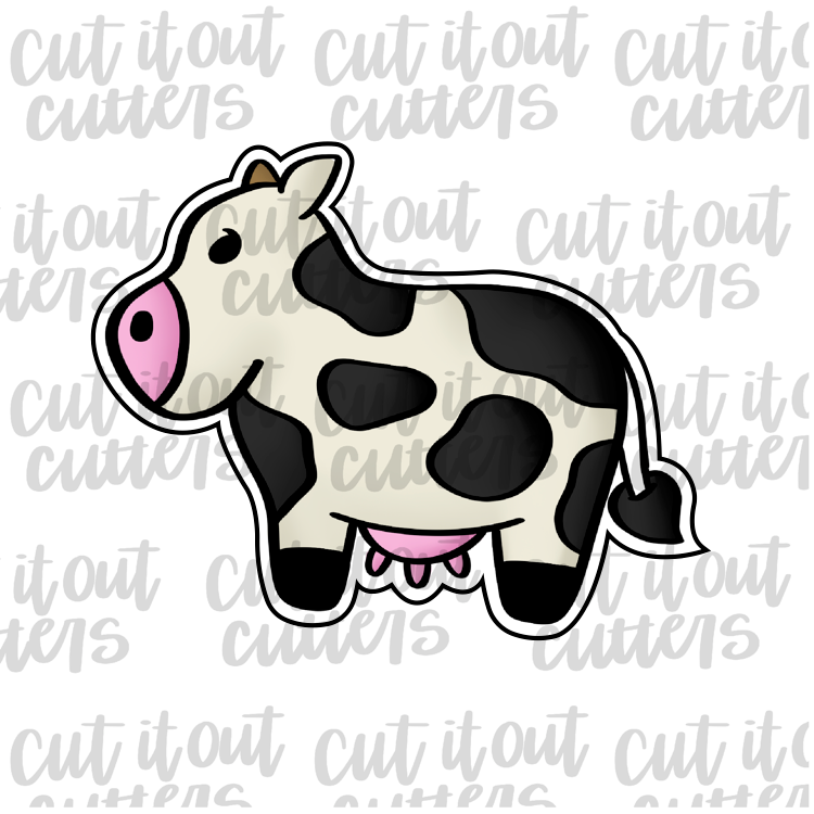 Cow - Full Body Cookie Cutter