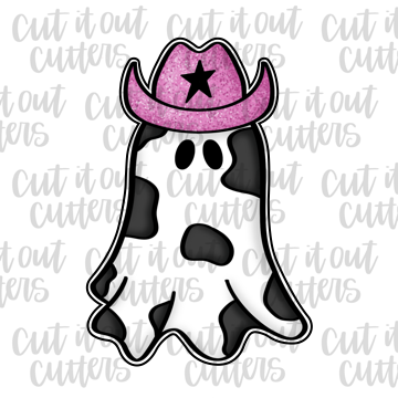 Cowboy Ghost Cookie Cutter
