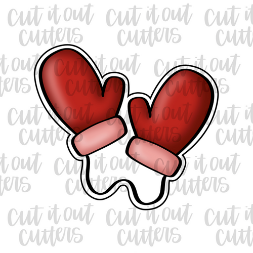 Cozy Mittens Cookie Cutter