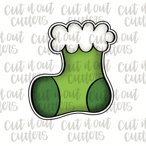 Cozy Stocking Cookie Cutter