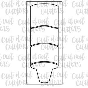 Build A Pencil/Crayon 12x5 Cookie Cutter Set