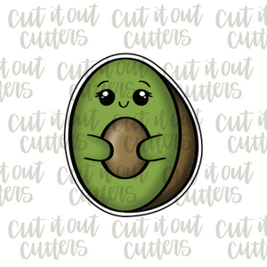 Cutie Avocado Cookie Cutter