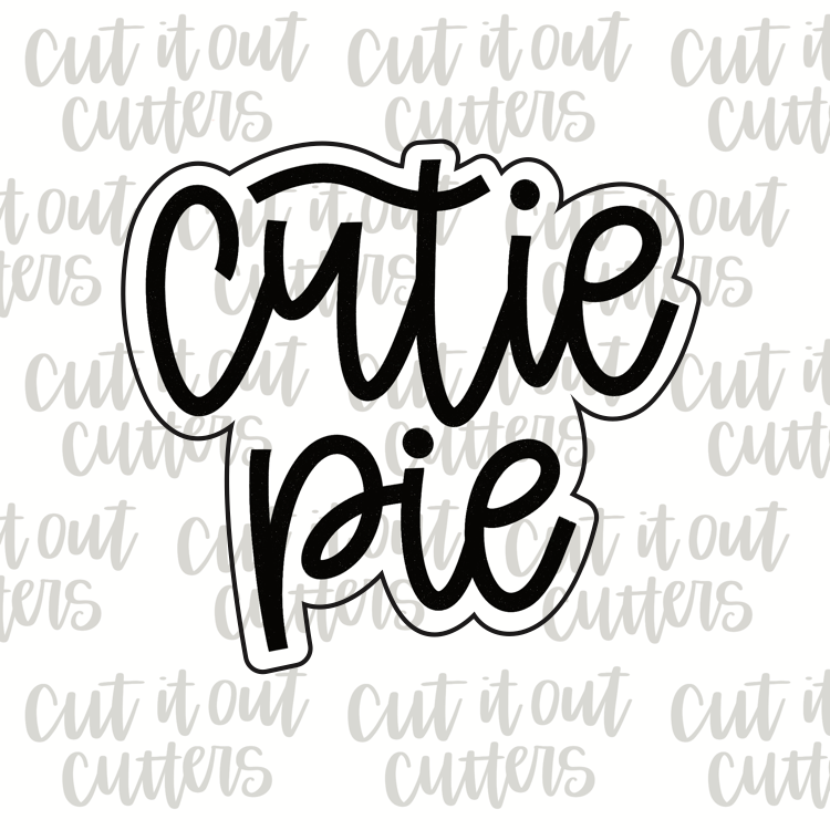 Cutie Pie Cookie Cutter