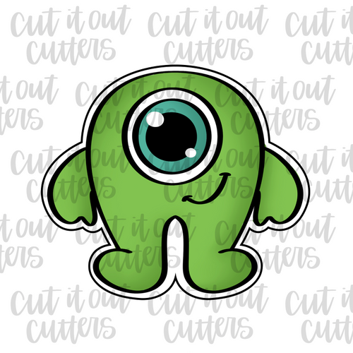 Cyclops Monster Cookie Cutter