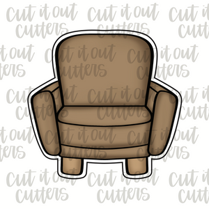 Dad Chair Cookie Cutter