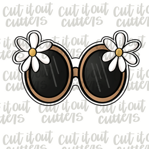 Daisy Glasses Cookie Cutter