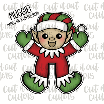 Elf Muggie Cookie Cutter