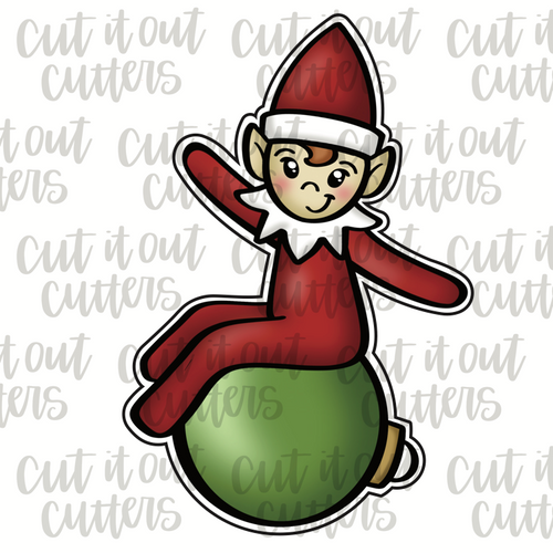 Elf & Ornament Cookie Cutter