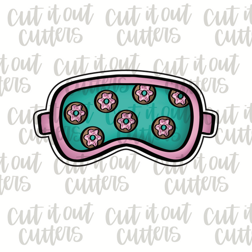 Eye Mask Cookie Cutter