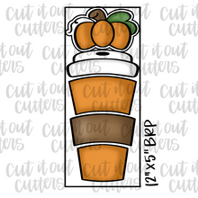 Load image into Gallery viewer, Fall Build A Brew Topper Cookie Cutters