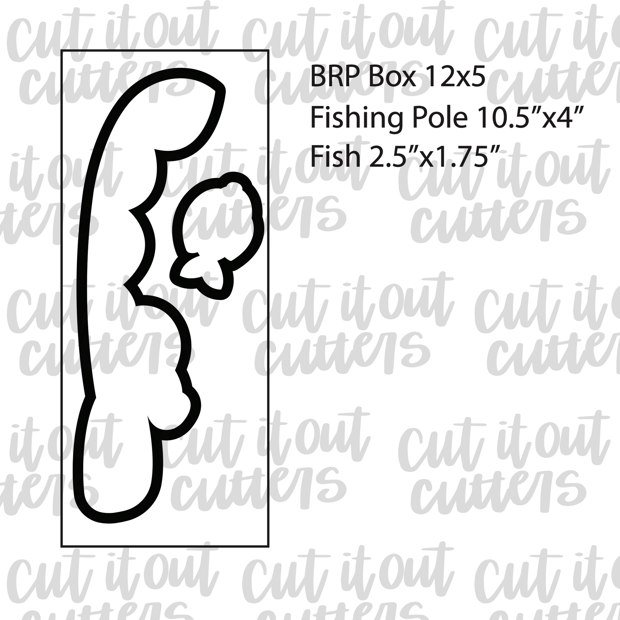 Fishing Cookie Cutter Set – Cut It Out Cutters