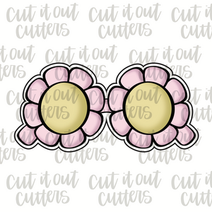 Flower Sunnies Cookie Cutter