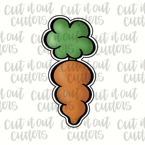 Fluffy Carrot Cookie Cutter