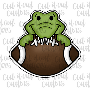 Football Gator Cookie Cutter