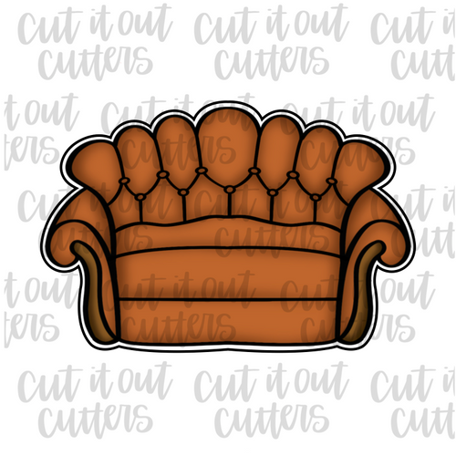 Friendly Couch Cookie Cutter
