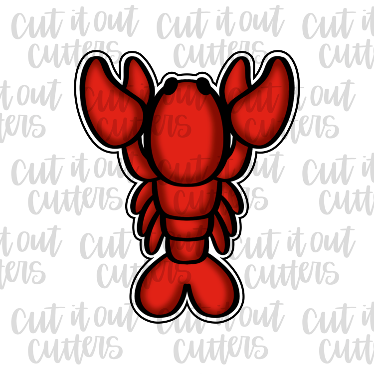 Friendly Lobster Cookie Cutter