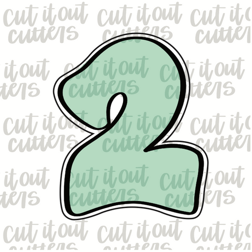 Fancy Numbers Cookie Cutter Set – Cut It Out Cutters